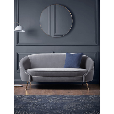 Cox and Cox NEW Deco Curve Petite Sofa