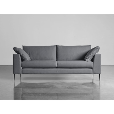 Cox and Cox Milano Grand Sofa Flint Linen Cotton Blend