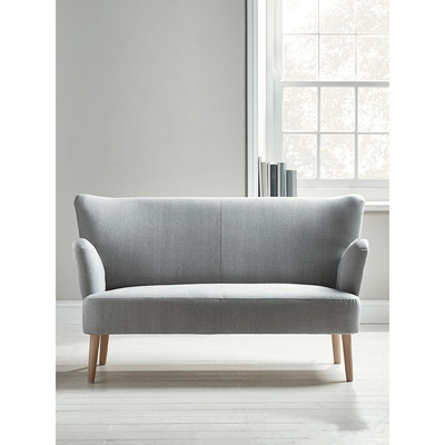 Cox and Cox NEW Mads Petite Sofa - Soft Grey