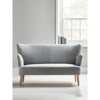 Cox and Cox NEW Mads Petite Sofa - Soft Grey