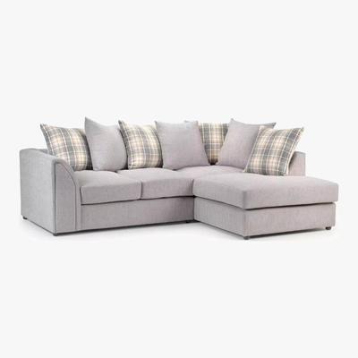 Dunelm Nevada Right Hand Corner Sofa Grey