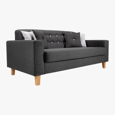 Dunelm Healy 3 Seater Sofa Grey