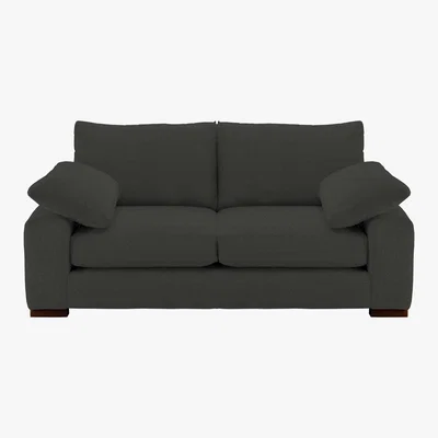 Dunelm Whitby 4 Seater Sofa Alpha Charcoal