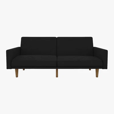Dunelm Paxson Linen Sofa Bed Black