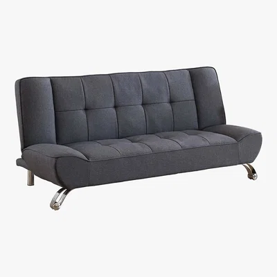 Dunelm Vogue Fabric Sofa Bed Grey