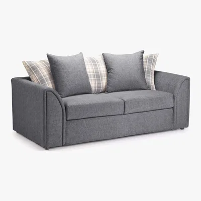Dunelm Nevada Fabric 2 Seater Sofa Beige