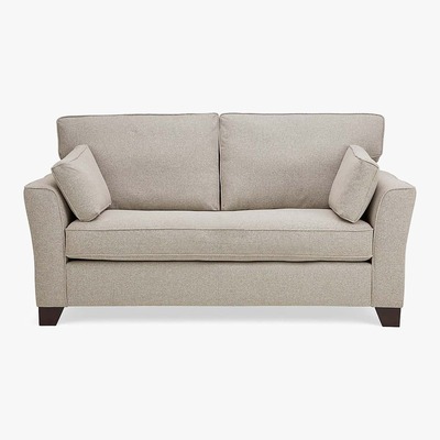 Dunelm Grayson Compact 2 Seater Sofa Natural