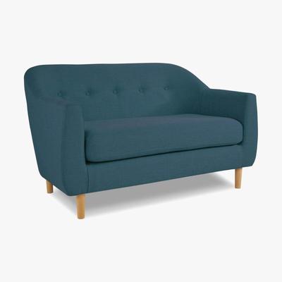 Dunelm Monty 2 Seater Sofa Blue