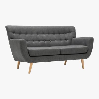 Dunelm Loft Grey 3 Seater Sofa Grey