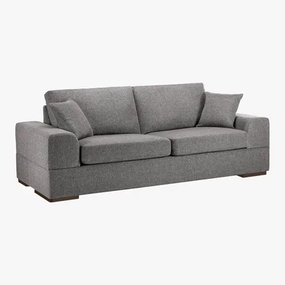 Dunelm Vedori 3 Seater Sofa Grey