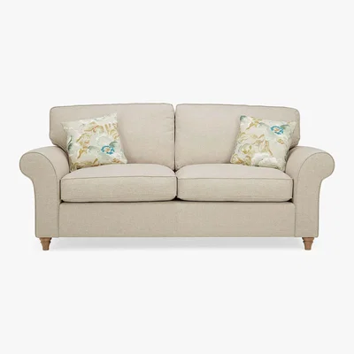 Dunelm Rosa 3 Seater Sofa Beige