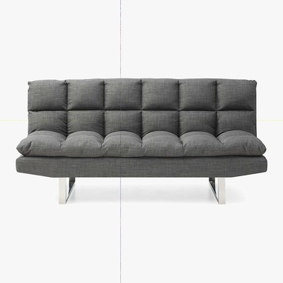 Dunelm Boston Sofa Bed - Charcoal Charcoal
