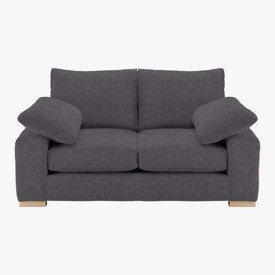 Dunelm Whitby 2 Seater Sofa Alpha Charcoal