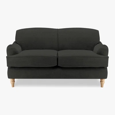 Dunelm Cheltenham 2 Seater Sofa Alpha Charcoal