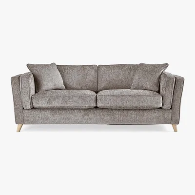 Dunelm Arabella Medium Sofa Luxury Chenille Premium Chenille Grey