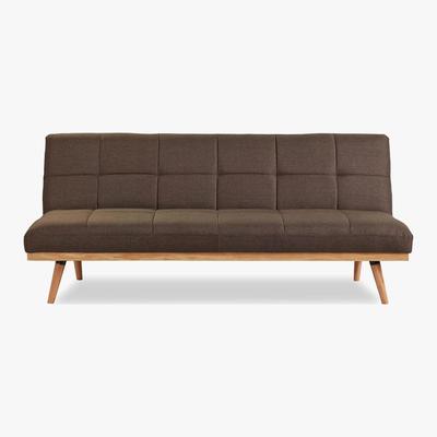 Dunelm Malo Fabric Sofa Bed Brown