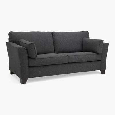 Dunelm Grayson 3 Seater Sofa Grey