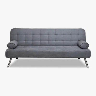 Dunelm Tobi Fabric Sofa Bed Grey