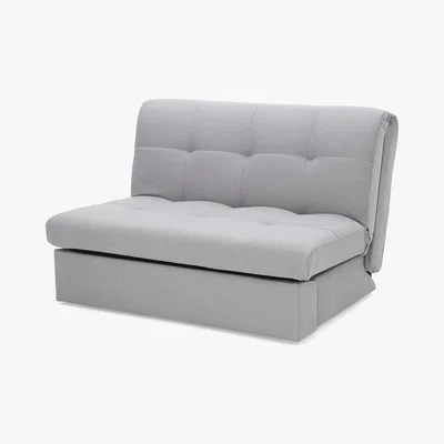 Dunelm Grey Rowan Small Double Sofa Bed Grey