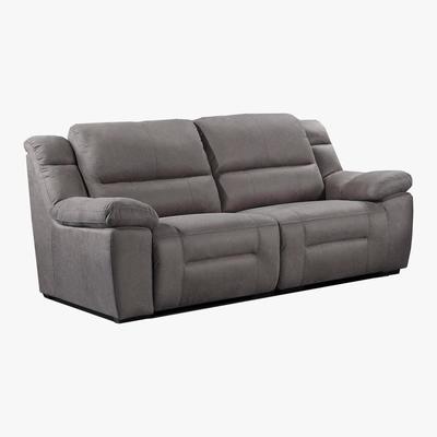 Dunelm Madison 3 Seater Fabric Sofa Vintage - Silver Silver