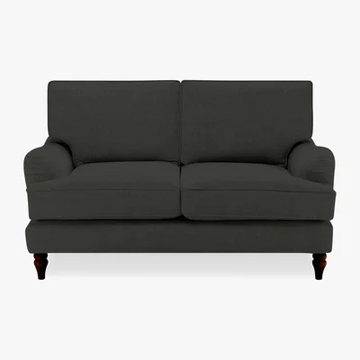 Dunelm Amberley 2 Seater Sofa Alpha Charcoal