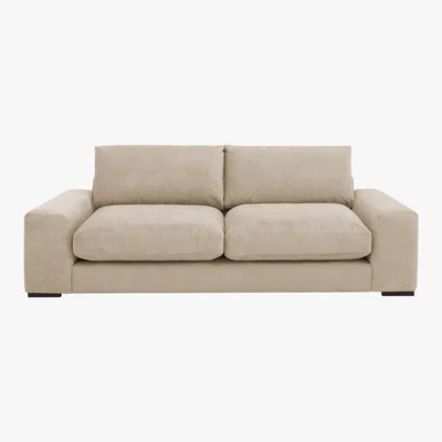 Furniture Village Chill 4 Seater Fabric Sofa - Grey