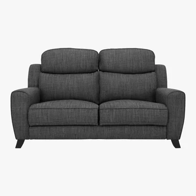 Furniture Village Comfort Story - Title 2 Seater Fabric Sofa - Black
