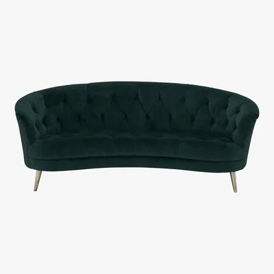 Furniture Village Alexander and James - Soho 3 Seater Fabric Sofa - Green
