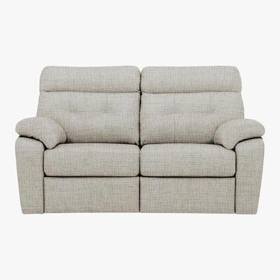 Furniture Village G Plan - Miller 2 Seater Fabric Manual Recliner Sofa - Beige