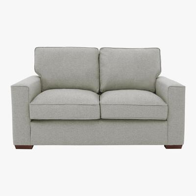 Furniture Village Comfi 2 Seater Fabric Classic Back Sofa Bed - Grey