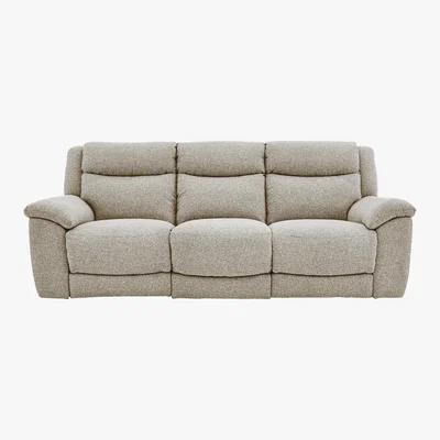 Furniture Village Bounce 3 Seater Fabric Sofa - Cream