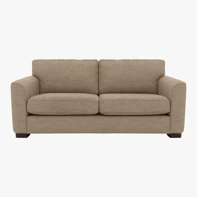 Furniture Village Elora 2.5 Seater Fabric Sofa - Brown
