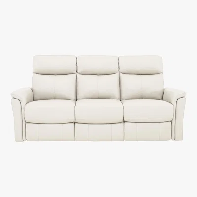 Furniture Village Compact Collection Piccolo 3 Seater Recliner Sofa- World of Leather