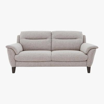 Furniture Village Mercury 3 Seater Fabric Sofa - Grey