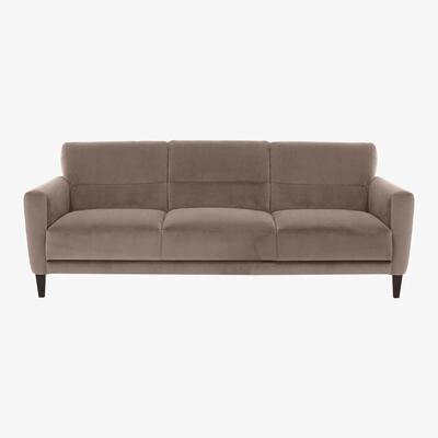 Furniture Village Versano Fabric 3 Seater Sofa - Grey
