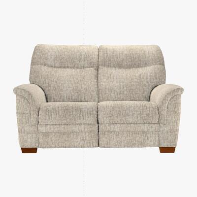 Furniture Village Parker Knoll - Hudson 2 Seater Fabric Power Recliner Sofa - Beige