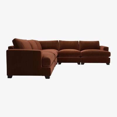 Furniture Village The Lounge Co. - Lorrie Large Fabric Corner Sofa