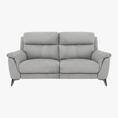 Furniture Village Contempo 2 Seater Fabric Sofa - Grey