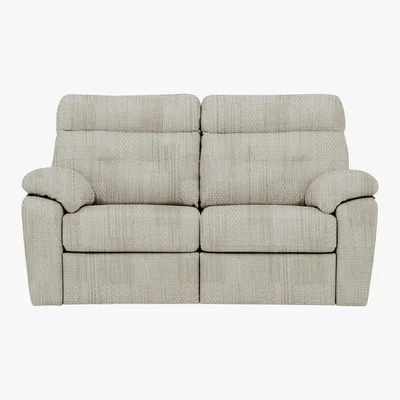 Furniture Village G Plan - Miller 2 Seater Fabric Manual Recliner Sofa - Beige