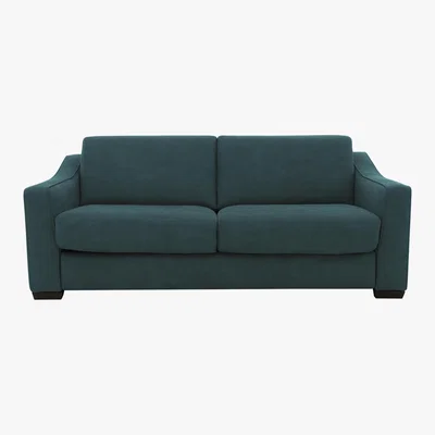 Furniture Village Optimus 3 Seater Fabric Sofabed with Memory Foam Mattress