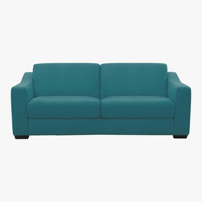 Furniture Village Optimus 3 Seater Leather Sofa- World of Leather