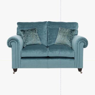 Furniture Village Duresta - Chelsea Village 2 Seater Fabric Sofa - Teal