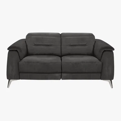 Furniture Village Sanza 2 Seater Fabric Sofa - Grey