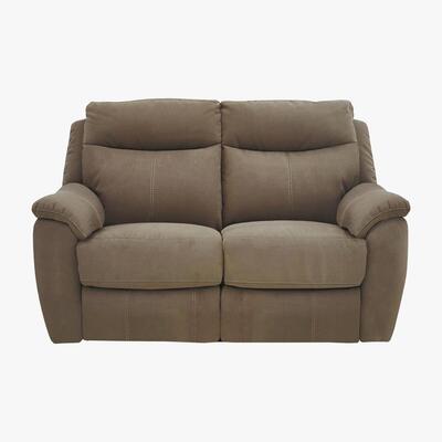 Furniture Village Snug 2 Seater Fabric Power Recliner Sofa