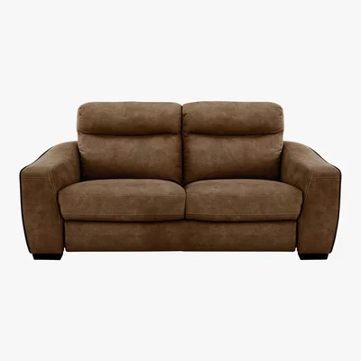 Furniture Village Cressida 3 Seater Fabric Sofa Bed - Brown