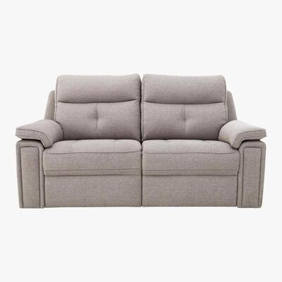 Furniture Village G Plan - Hannington 2 Seater Fabric Power Recliner Sofa - Grey
