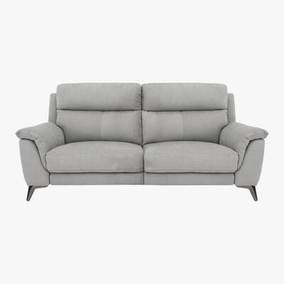 Furniture Village Contempo 3 Seater Fabric Sofa - Grey