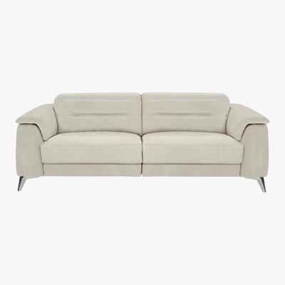 Furniture Village Sanza 3 Seater Fabric Sofa - Beige