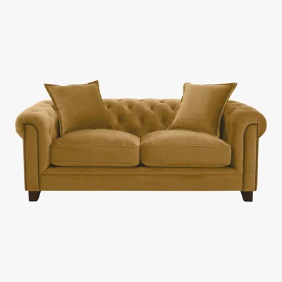 Furniture Village Alexander and James - Homebird 3 Seater Sofa - Yellow
