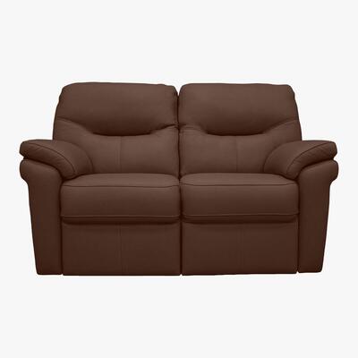 Furniture Village G Plan - Seattle 2 Seater Leather Manual Recliner Sofa